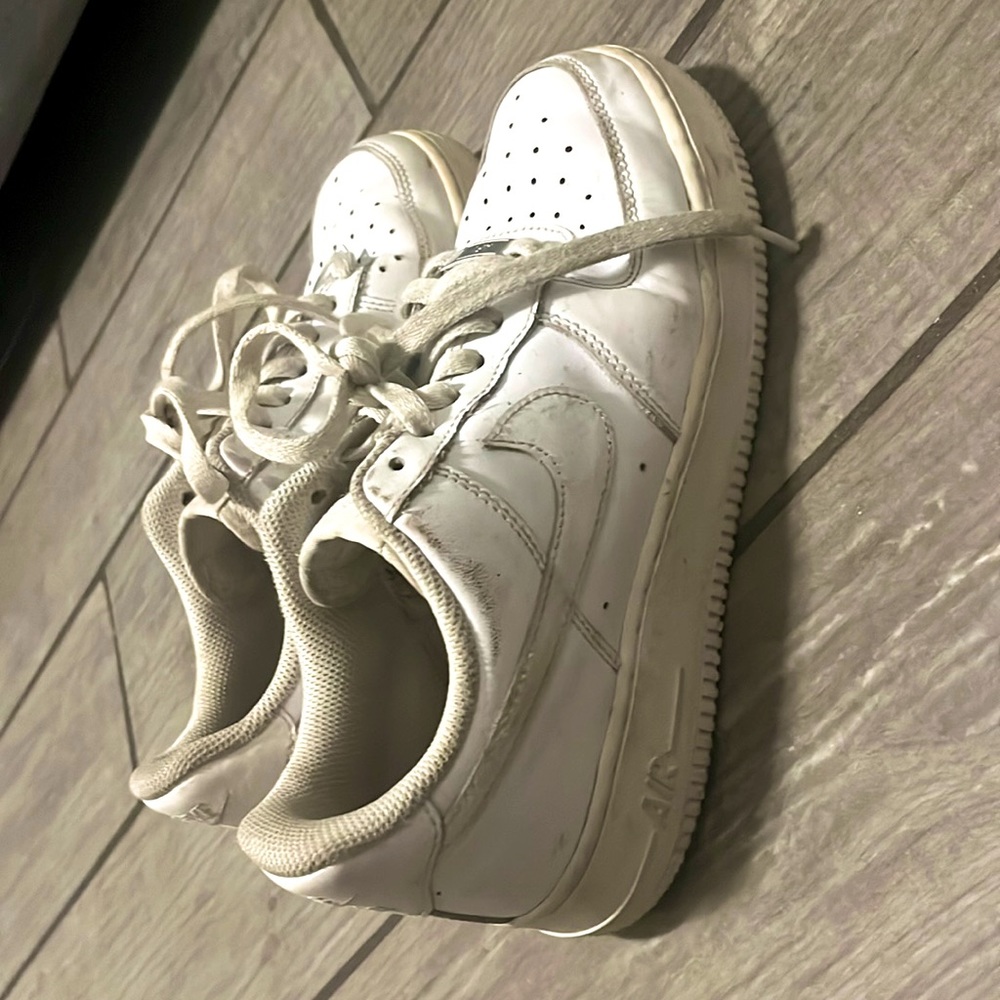 White Air Force 1s